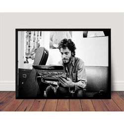 Bruce Springsteen Music Poster Canvas Wall Art Home Decor (No Frame)
