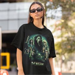 Retro Scream Shirt-retro scream movie shirt,scream movie sweatshirt,scream crewneck,90s movie tshirts,stu macher shirt,d