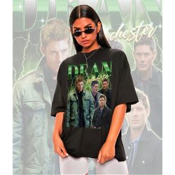 Retro DEAN WINCHESTER Shirt-Dean Winchester Tshirt,Dean Winchester T shirt,Dean Winchester T-shirt,Dean Winchester Sweat