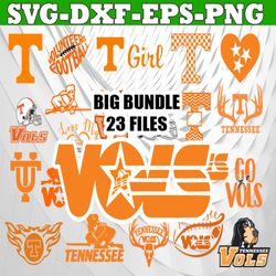 Bundle 23 Files Tennessee Vols Football Team svg, Tennessee Vols svg, N C A A Teams svg, N C A A Svg, Png, Dxf, Eps, Ins