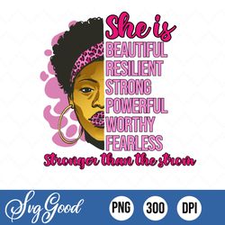 Black Beautiful Woman Pink Leopard Png , Black Woman, Pink Leopard Print, African American, Black Girl Magic, Tumbler Wr