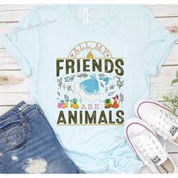 Gus Gus Cinderella All My Friends Are Animals Shirt, WDW Unisex T-shirt Family Birthday Gift Adult Kid Toddler Tee E0699