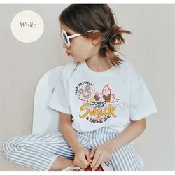 Lookin Like a Snack Torn Between Shirt, Epcot Shirt, Family Matching Birthday Gift Toddler Shirt, Snack Lover Tee E0758
