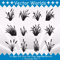 Cattail svg, Cattails svg, Food, Cattail, SVG, ai, pdf, eps, svg, dxf, png, Vector