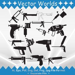 Caulk Gun svg, Caulk Guns svg, Caulk, Gun, SVG, ai, pdf, eps, svg, dxf, png, Vector