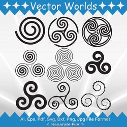 Celtic Spiral Symbol svg, Celtic Spiral Symbols svg, Celtic Spiral, Symbol, SVG, ai, pdf, eps, svg, dxf, png, Vector