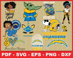 Los Angeles Chargers Svg , Football Team Svg, Cricut, Digital Download ,Team Nfl Svg 62