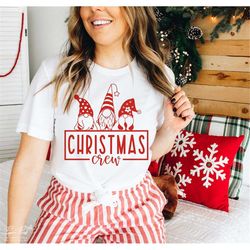 Gnomes Christmas Crew SVG, gnome Cut files, Merry Christmas Sublimation, Funny Family Christmas Shirt Svg, Gnome Coffee