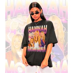 Retro Hannah Montana Shirt -Hannah Montana Vintage Shirt,Hannah Montana T shirt,Hannah Montana Crewneck,Hannah Montana S