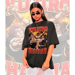Retro Yujiro Hanma Shirt -Vintage Yujiro Hanma Shirt,Baki the Grappler Shirt,Hanma Tee,Baki The Grappler Tshirt,Baki The