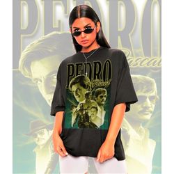 Retro Pedro Pascal Shirt-pedro pascal crewneck,pedro pascal sweatshirt,pedro pascal hoodie,pedro pascal 90s shirt,pedro