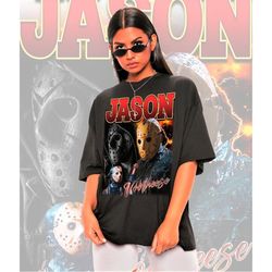 Retro Jason Voorhees Shirt -Jason Voorhees Tshirt,Jason Voorhees T shirt,Jason Voorhees Hoodie,Jason Voorhees Tee,Horror