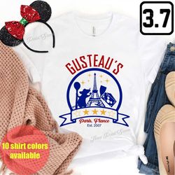 Gusteau's Paris France Ratatouille Shirt, Epcot Food And Wine, Disney Family Matching Shirts, Disneyland Shirt, Gift for
