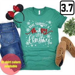 Have Yourself A Mary Little Christmas Shirt, Disney Christmas Shirt, Mary Poppins Shirt, Disney Holiday Shirt, Womens Di