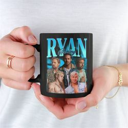 Retro Ryan Gosling Mug -ryan gosling coffee mug,ryan gosling