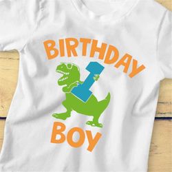 Dinosaur Birthday Boy SVG, 1st Birthday SVG