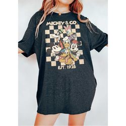 Vintage Mickey & Co 1928 Shirt, Mickey And Friends Shirt, Magic Kingdom Shirt, Disneyland Shirt, Disneyworld Shirt, Disn