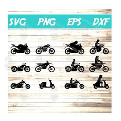 Motorbike SVG Bundle