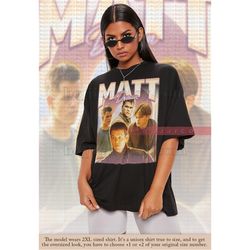 MATT DAMON Vintage Shirt, Will Hunting Actor Shirt, Matt Damon Identity Shirt, Matt Damon Actor Shirt, Matt Damon Actor