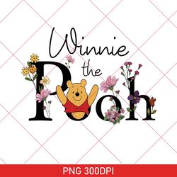 Winnie The Pooh PNG, Vintage Pooh Bear PNG, Disneyworld PNG, Disneyland PNG, The Pooh PNG, Disney Family Trip PNG 300DPI