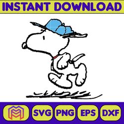 Snoopy Svg, Peanuts SVG, Snoopy clipart, Snoopy Svg, Snoopy Printable, Charlie Brown SVG, Snoopy Silhouette (202)