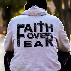 Faith over Fear SVG