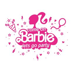 Barbie Svg, SVG file for cricut, Layered SVG files, Clipart files, Instant Download, Pink doll, Girl Svg, Png, Ai, Eps,
