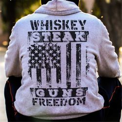 Whiskey Steak Guns & Freedom SVG