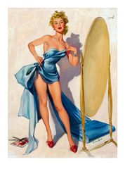 Vintage Pin Up Girl - Cross Stitch Pattern Counted Vintage PDF - 111-451