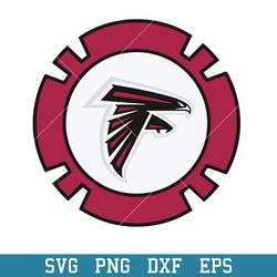 Atlanta Falcons Pocker Chip Svg, Atlanta Falcons Svg, NFL Svg, Png Dxf Eps Digital File