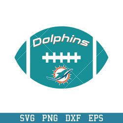 Baseball Miami Dolphins Logo Svg, Miami Dolphins Svg, NFL Svg, Png Dxf Eps Digital File