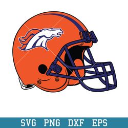 Helmet Denver Broncos Svg, Denver Broncos Svg, NFL Svg, Png Dxf Eps Digital File