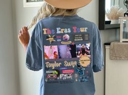 Double Side Arlington Night 2 Taylor Swift Eras Tour 2023 T-Shirt, Swiftie Merch Shirt Gift for Fans