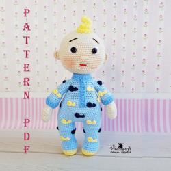 Doll Baby amigurumi crochet pattern