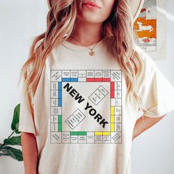 New York Monopoly Shirt And Just Like That Tee Gildan Shirt