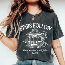 Stars Hollow Shirt Vintage Style Stars Hollow Shirt When You Lead I Will Follow Shirt