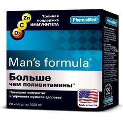 Men's formula is more than multivitamins 60 pcs capsules