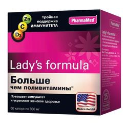 Lady's formula more than multivitamins 60 pcs capsules