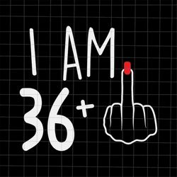 I Am 36 Plus 1 Svg, Woman 37th Birthday Svg, Birthday Girl Svg, 37th Birthday Svg, Women Birthday Svg.