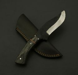 Superb looking Custom hand Forged Railroad Spike Carbon Steel Fixed Blade Hunting Skinner Knife