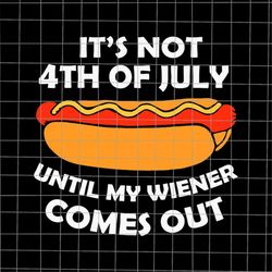 It's Not 4th Of July Until My Wiener Comes Out Svg, Hotdog 4th Of July Svg, American Bald Eagle Svg, Patriotic Day svg,