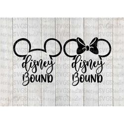 SVG DXF PNG Eps Pdf Mickey Bound Ears