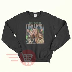 Jake Kiszka Greta Van Fleet Vintage Bootleg Unisex Rap Rock Band Hiphop T-Shirt Sweatshirt