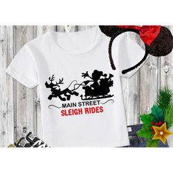 SVG DXF PNG  Mickey Pluto Christmas Rudolf  Sleigh