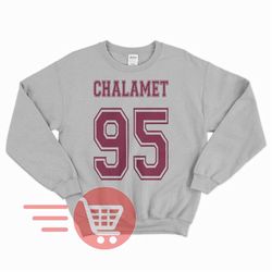 Timothee Chalamet Sweatshirt Timothee Chalamet Sweater Chalamet 95 T-shirt Chalamet 1995 birthday years T-shirt Unisex S