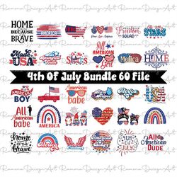 4th of July SVG Bundle, July 4th SVG, Fourth of July svg, America svg, USA Flag svg, Patriotic, Independence Day Shirt,
