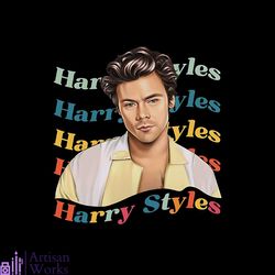 Vintage Harry Styles Love On Tour 2023 PNG Download