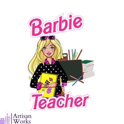 Teacher Doll Barbie Teacher SVG Teacher Gift SVG File For Cricut