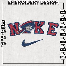 Nike Robert Morris Colonials Embroidery Designs, NCAA Embroidery Files, NCAA Machine Embroidery Files, NCAA Designs