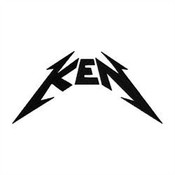ken embroidery designs, barbie ken metal font, ken k text logo embroidery pattern for boys 4 size instant-jessicashop